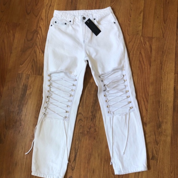 LF Denim - Carmar lace up jeans